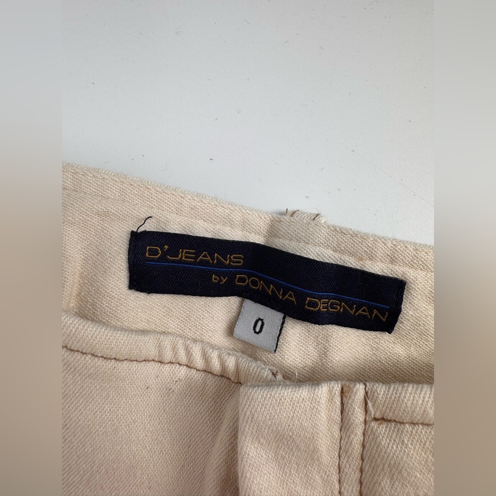 D’Jeans by Donna Degnan Natural Raw Straight Ecru Jeans, NWT - Picture 8 of 9